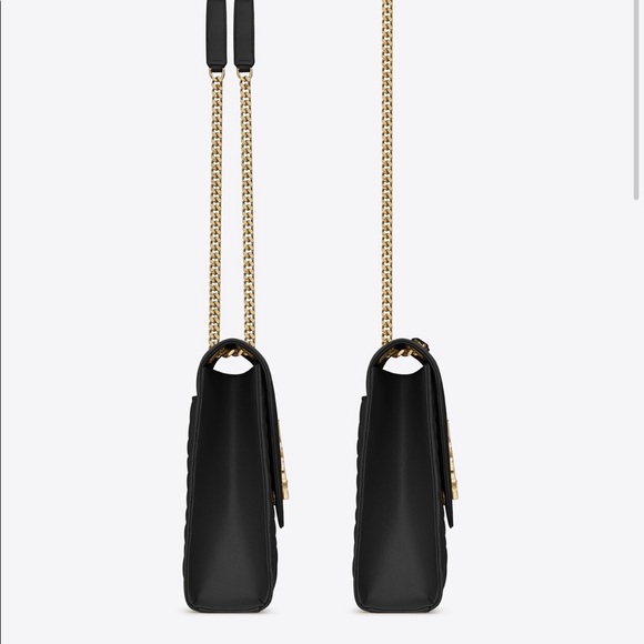 YSL Large Envelope Bag in Noir - Picture 10 of 12